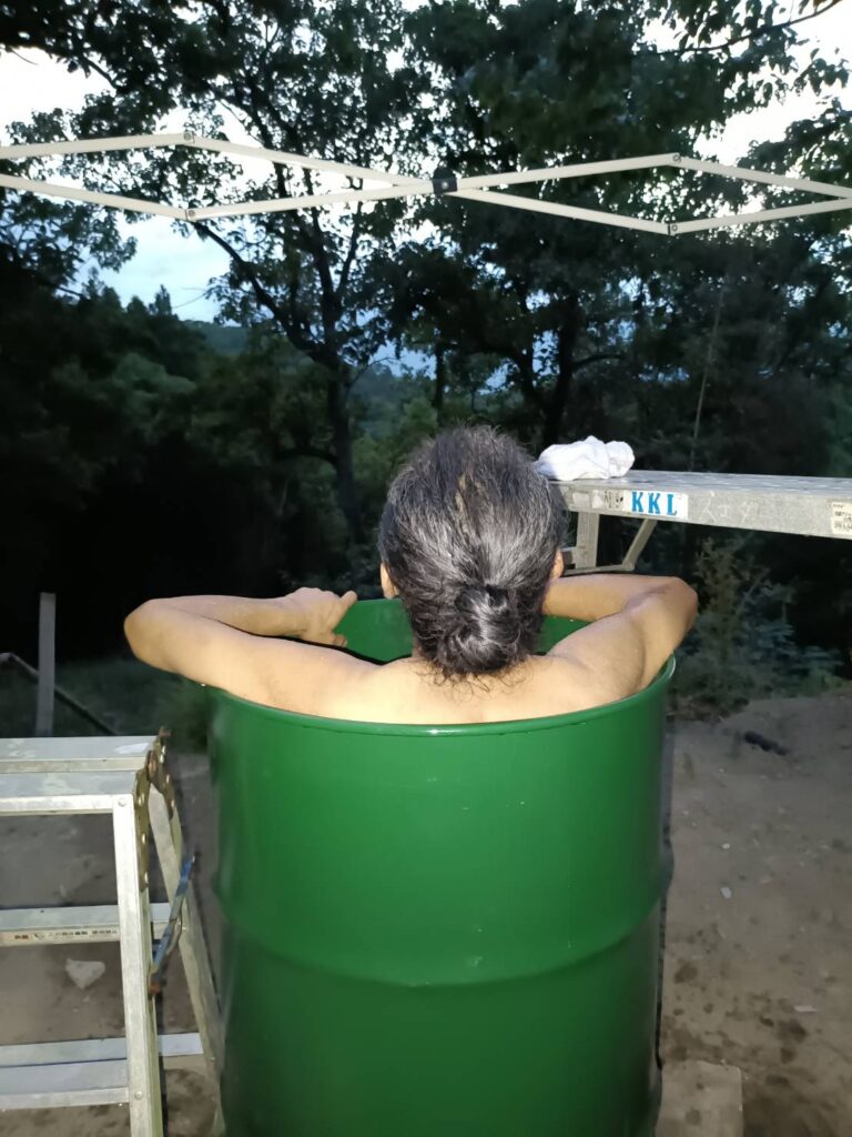 ドラム缶風呂