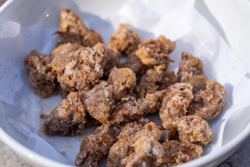 エゾジカ モモ肉唐揚げ